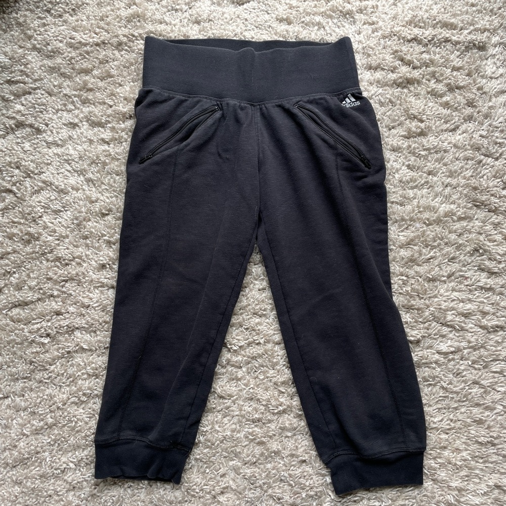 Adidas cropped sweatpants